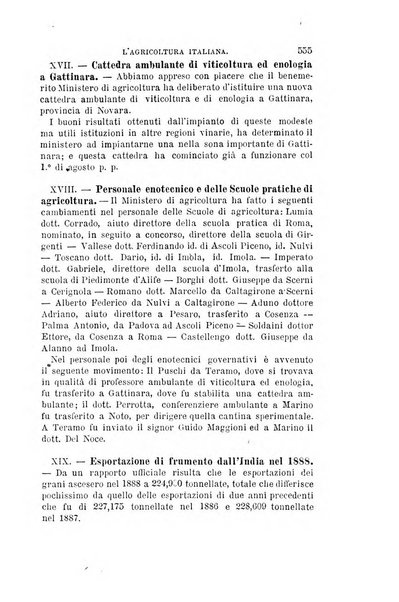 L'agricoltura italiana periodico mensile