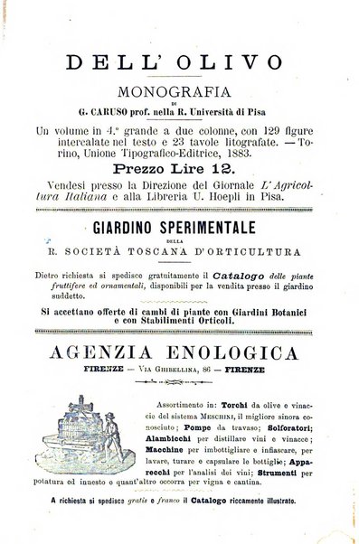 L'agricoltura italiana periodico mensile