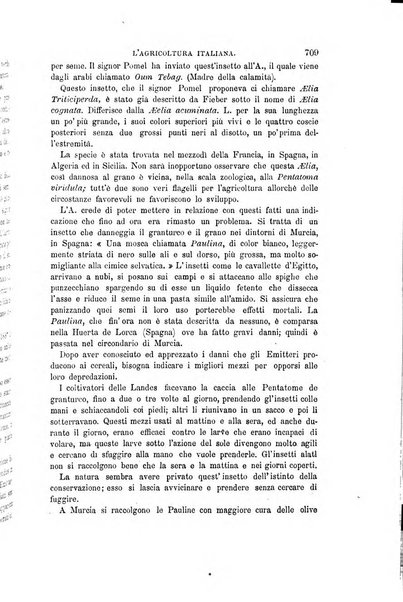 L'agricoltura italiana periodico mensile