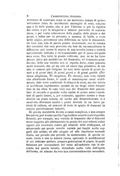 L'agricoltura italiana periodico mensile