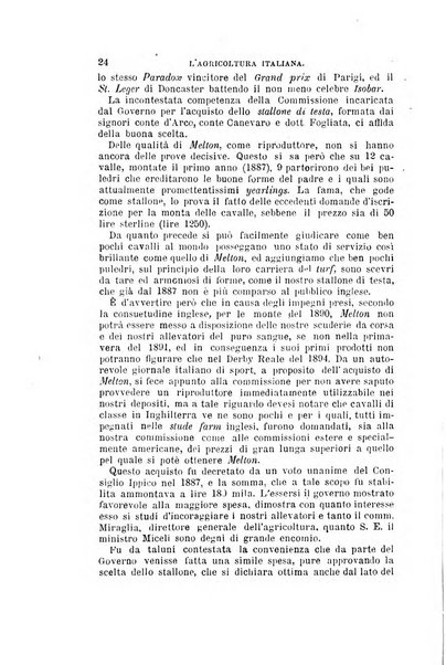 L'agricoltura italiana periodico mensile