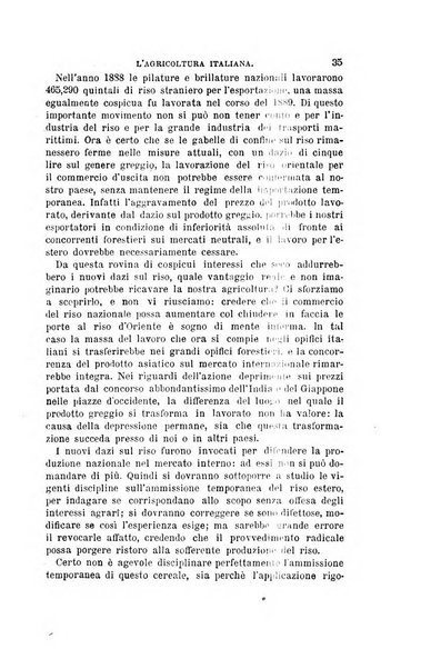 L'agricoltura italiana periodico mensile