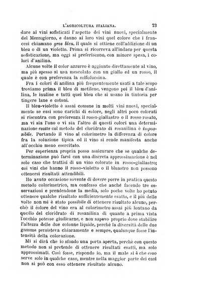 L'agricoltura italiana periodico mensile