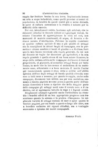 L'agricoltura italiana periodico mensile