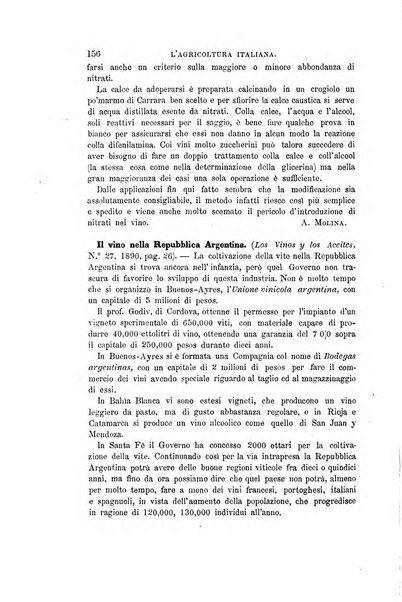 L'agricoltura italiana periodico mensile