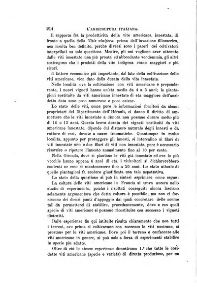 L'agricoltura italiana periodico mensile