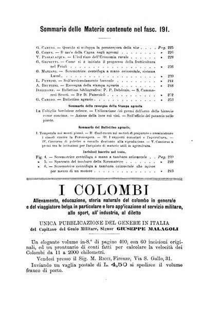 L'agricoltura italiana periodico mensile