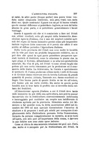 L'agricoltura italiana periodico mensile