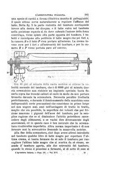 L'agricoltura italiana periodico mensile