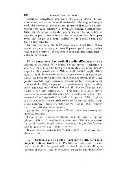 L'agricoltura italiana periodico mensile