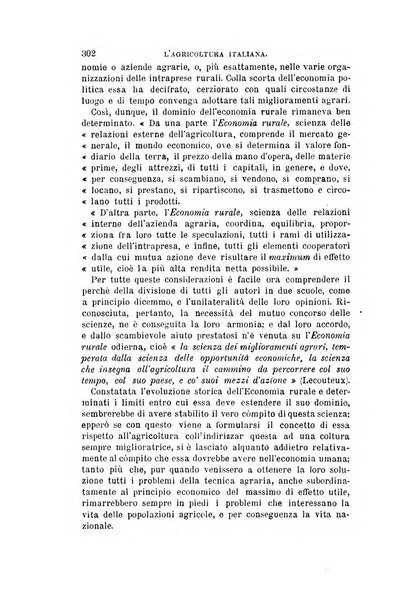 L'agricoltura italiana periodico mensile