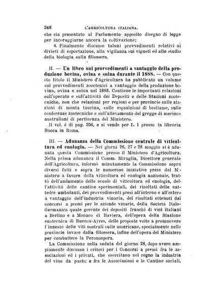 L'agricoltura italiana periodico mensile