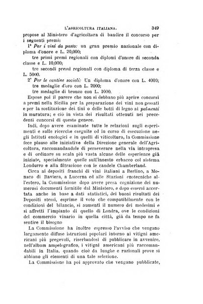 L'agricoltura italiana periodico mensile