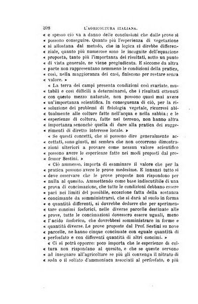 L'agricoltura italiana periodico mensile