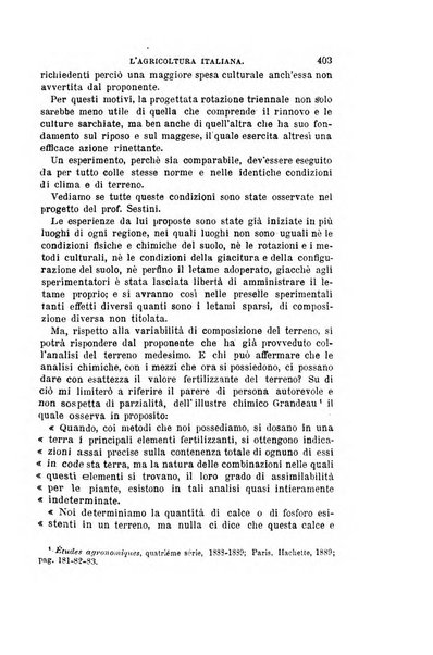 L'agricoltura italiana periodico mensile