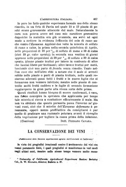 L'agricoltura italiana periodico mensile