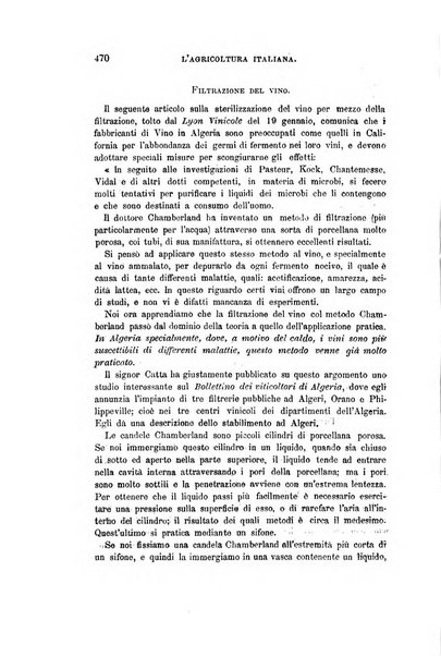 L'agricoltura italiana periodico mensile