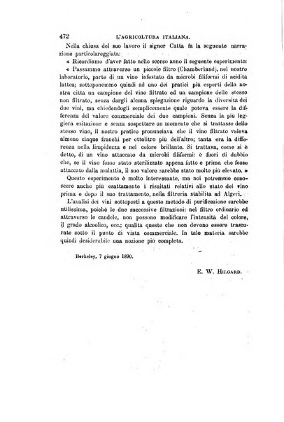 L'agricoltura italiana periodico mensile