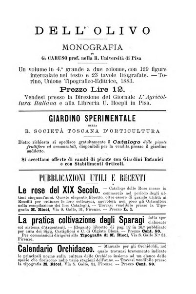 L'agricoltura italiana periodico mensile