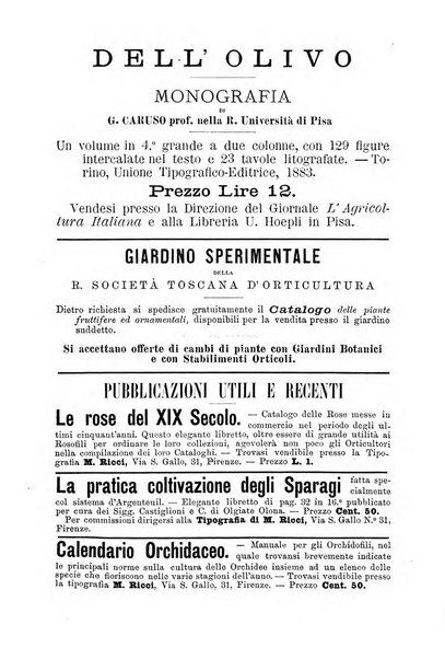 L'agricoltura italiana periodico mensile