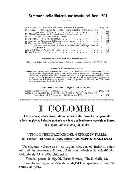 L'agricoltura italiana periodico mensile