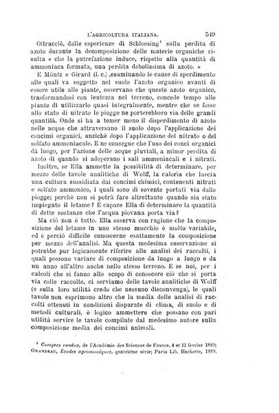 L'agricoltura italiana periodico mensile