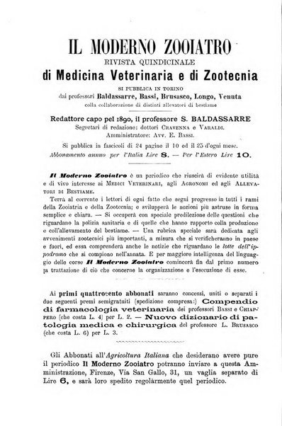 L'agricoltura italiana periodico mensile