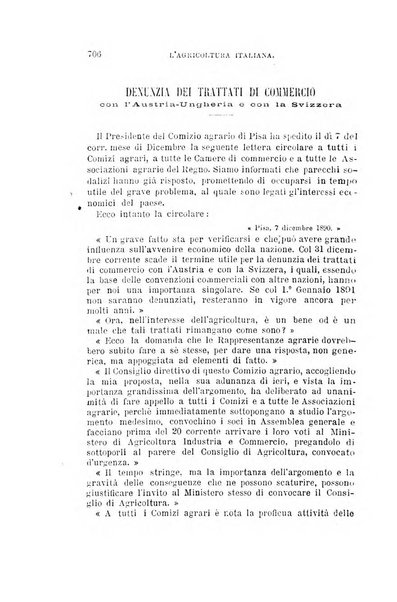 L'agricoltura italiana periodico mensile