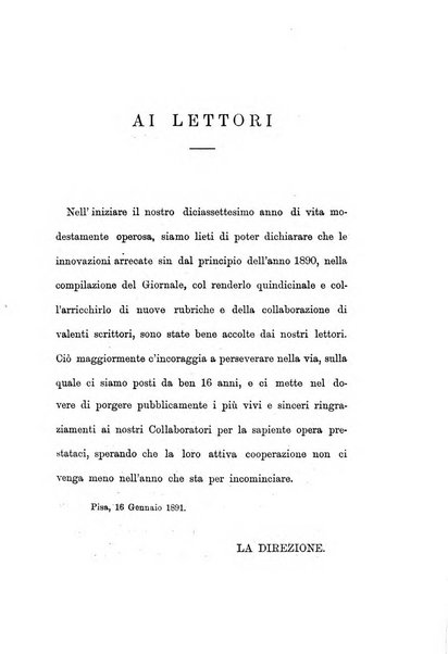 L'agricoltura italiana periodico mensile