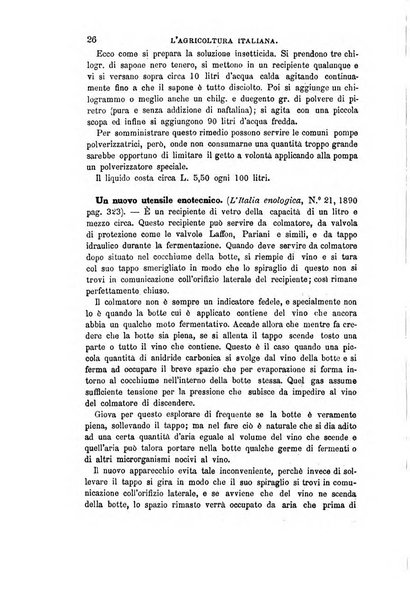 L'agricoltura italiana periodico mensile