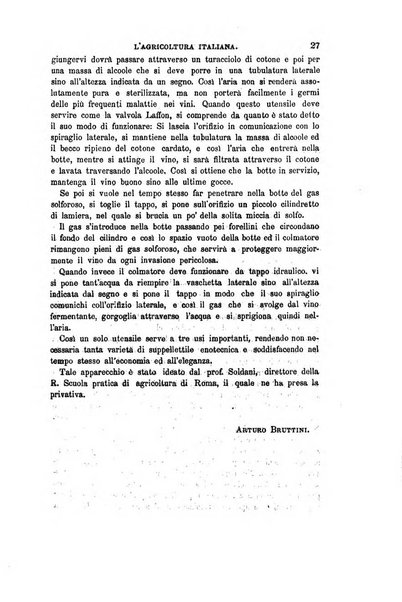 L'agricoltura italiana periodico mensile