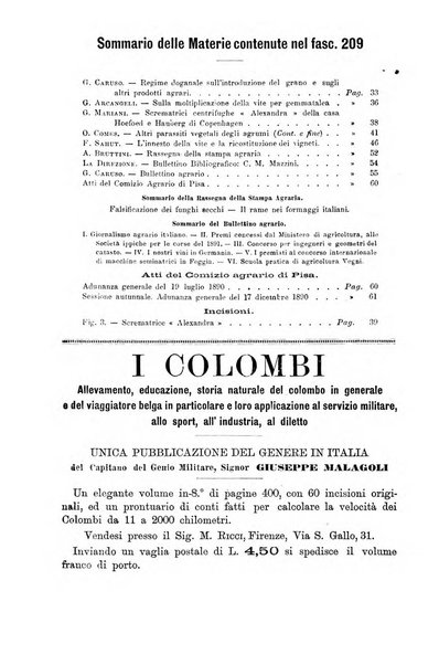 L'agricoltura italiana periodico mensile