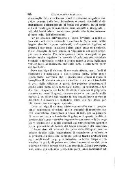 L'agricoltura italiana periodico mensile