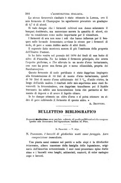 L'agricoltura italiana periodico mensile