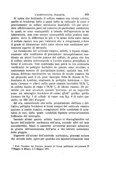 L'agricoltura italiana periodico mensile