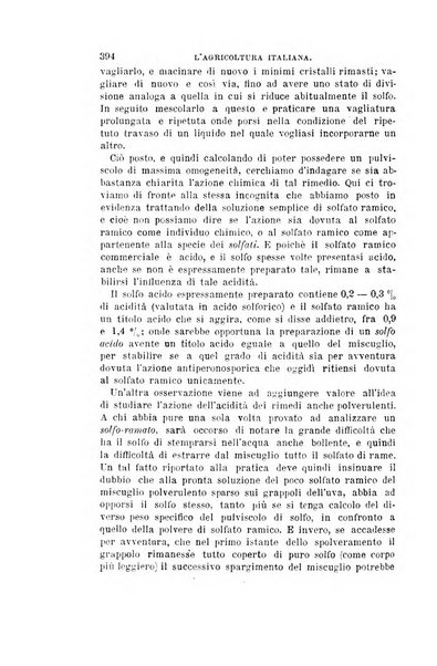 L'agricoltura italiana periodico mensile