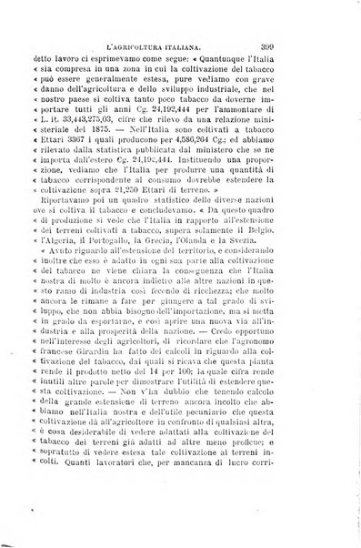 L'agricoltura italiana periodico mensile