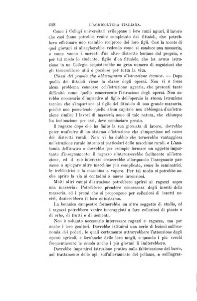 L'agricoltura italiana periodico mensile