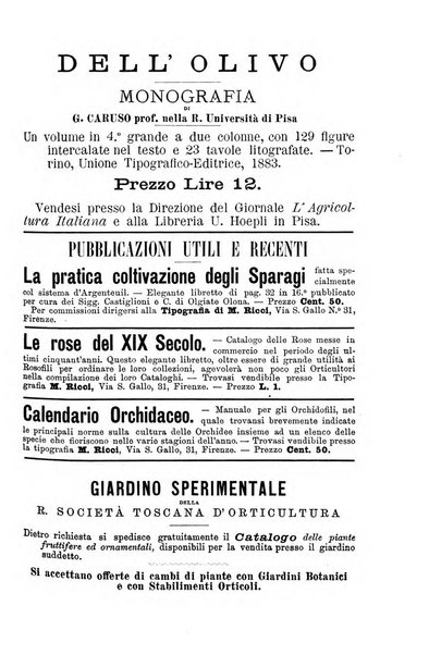 L'agricoltura italiana periodico mensile