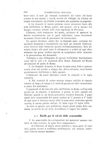 L'agricoltura italiana periodico mensile