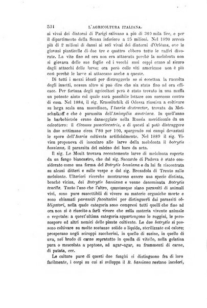 L'agricoltura italiana periodico mensile