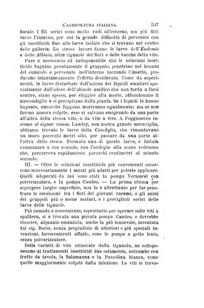 L'agricoltura italiana periodico mensile