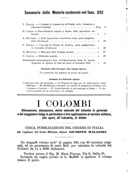 L'agricoltura italiana periodico mensile