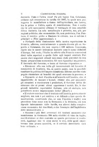 L'agricoltura italiana periodico mensile