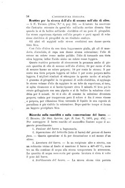 L'agricoltura italiana periodico mensile