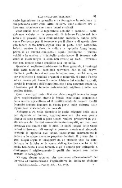 L'agricoltura italiana periodico mensile