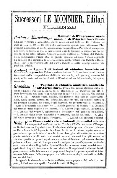 L'agricoltura italiana periodico mensile