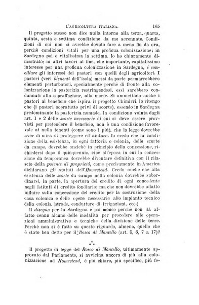 L'agricoltura italiana periodico mensile