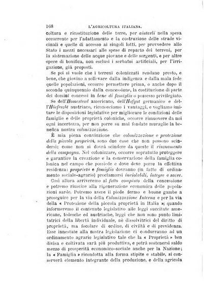 L'agricoltura italiana periodico mensile