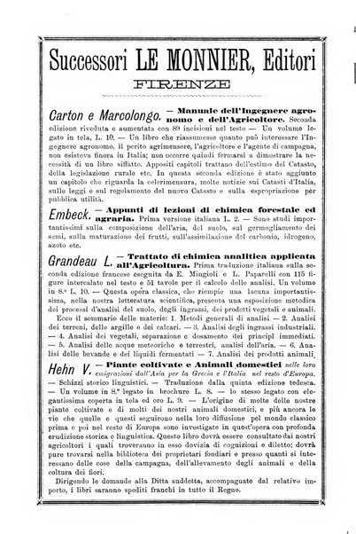 L'agricoltura italiana periodico mensile